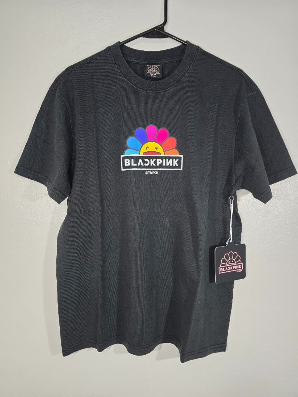 NWT Blackpink x Takashi Murakami Rainbow Flower T-shirt